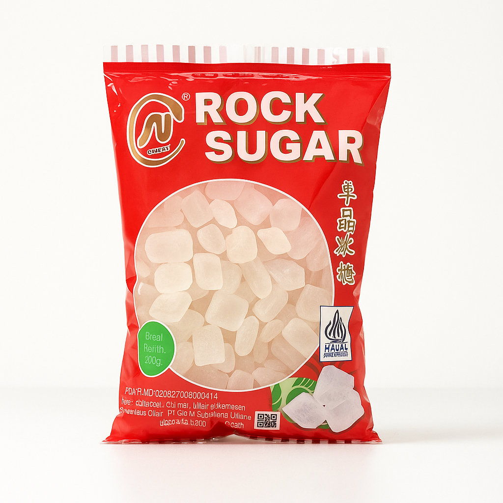 

Lump Sugar Small/ Gula Batu Kristal Chen Liang Ji 300gr/ TTS Crystal Candy 400Gr/ Rock Sugar