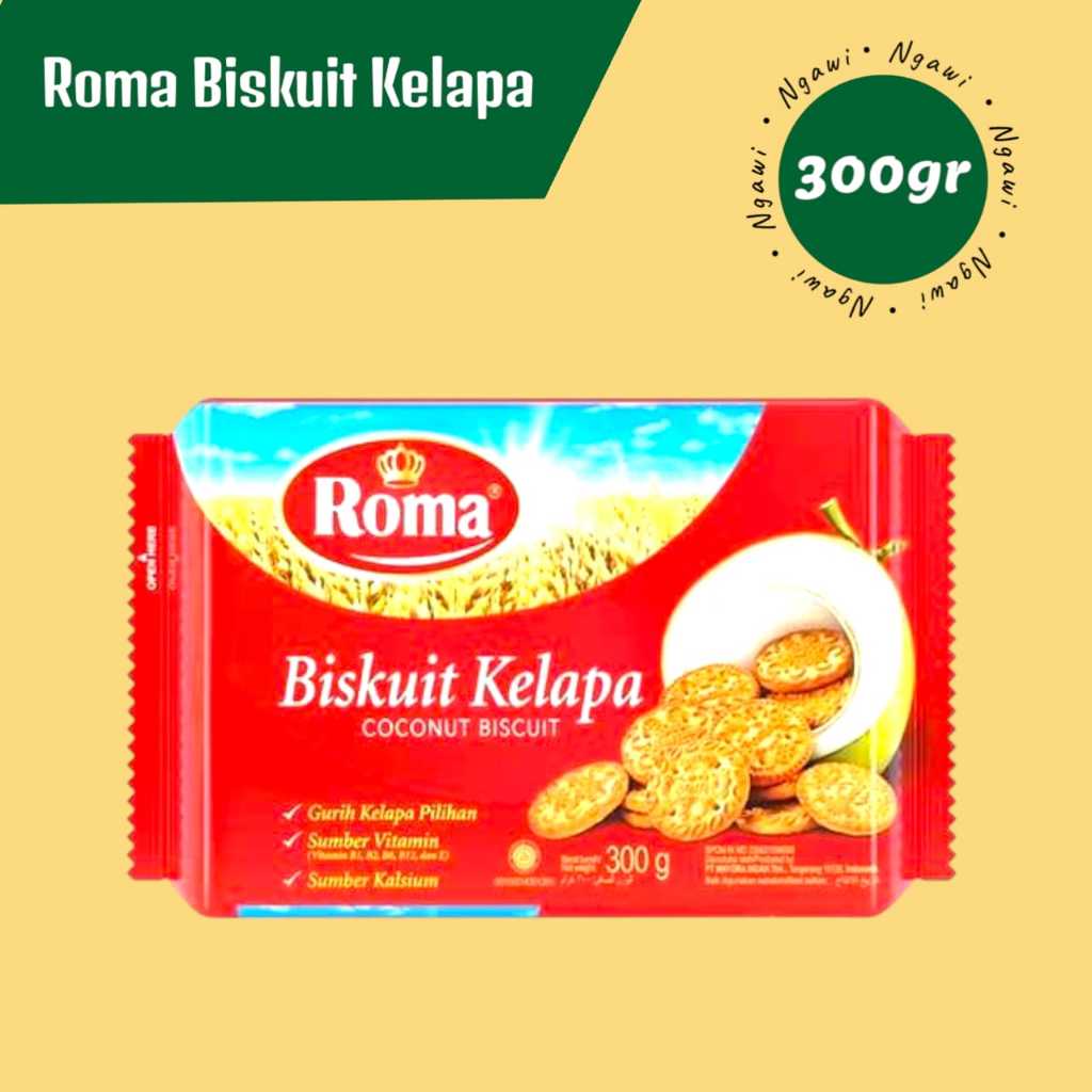 

ROMA BISCUIT KELAPA 300 GR, ROMA KELAPA, BISKUIT ROMA KELAPA, BISKUIT OLEH OLEH NGAWI