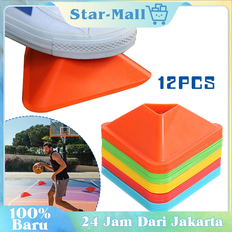 Cone Mangkok Olahraga 1 Set / Peralatan Sepak Bola Untuk Latihan Untuk Football Enthusiasts