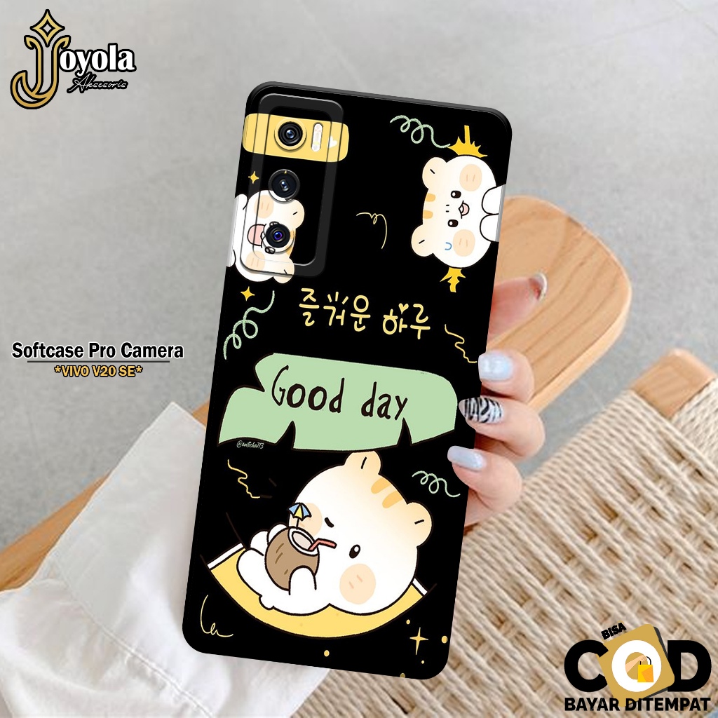 Case Vivo V20 SE Casing Hp Vivo V20 SE JOYOLA Case Kartun Kesing Vivo V20 SE Silikon Cover Pro Camer