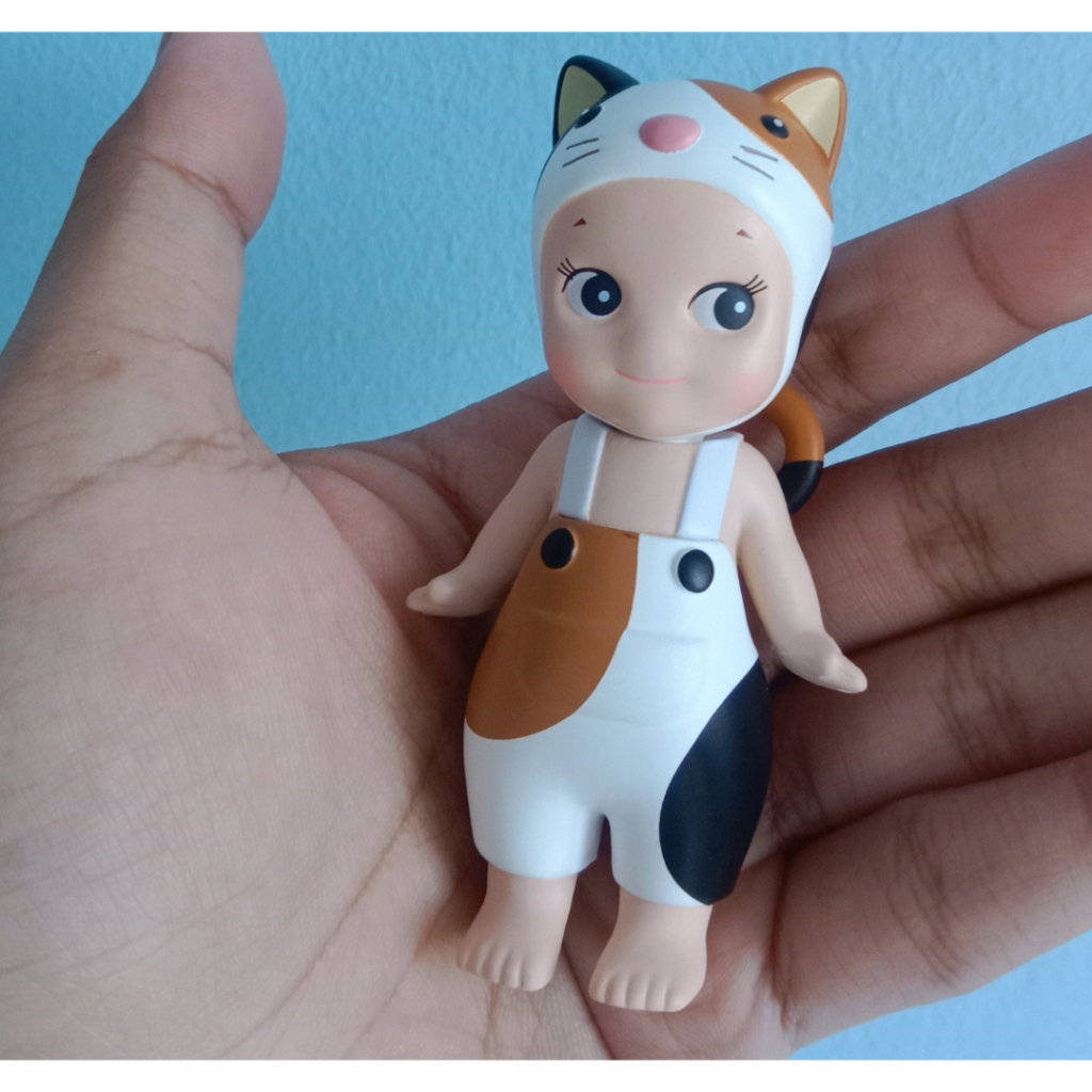 Sonny Angel Cat Life Series Calico Songel Kucing Trinket Figure