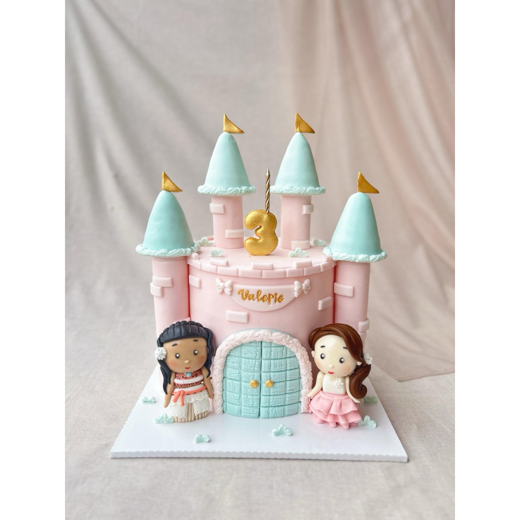 

Preloved Dummy Cake Princess & Moana Very good Condition with box