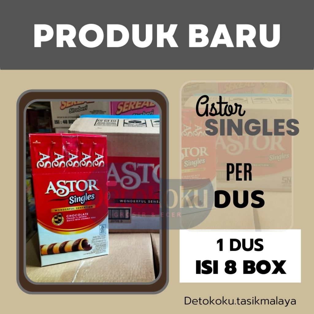 Astor Singles - Waffer Stick Chocolate [PER DUS]