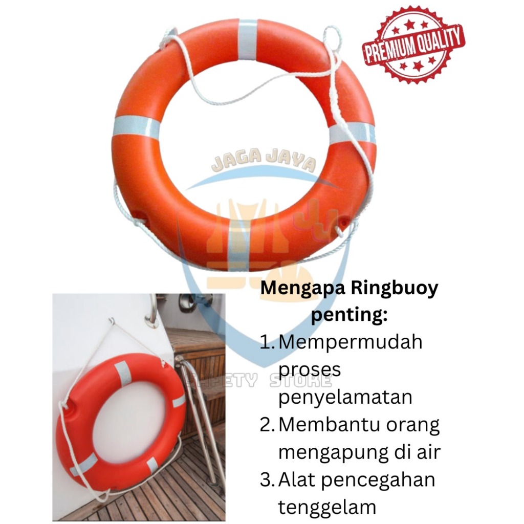 Pelampung Ban Penyelamat, Ringbuoy, Lifebuoy, Pelampung Kapal, Ban Pelampung, Pelampung Renang,