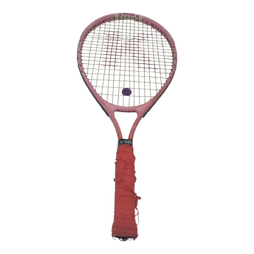 Raket Tenis Hello Kitty Pink Sanrio panjang 58.6 Cm