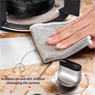 PAKET 10PCS - Kain Sabut Cuci Piring Sabut Pembersih Kerak Panci Lap Cuci Piring