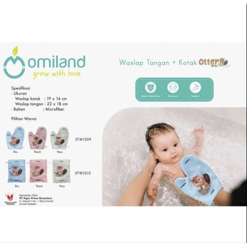 OMILAND | OMILAND WASLAP KOTAK WASLAP TANGAN | WASLAP MURAH | OMILAND WASLAP