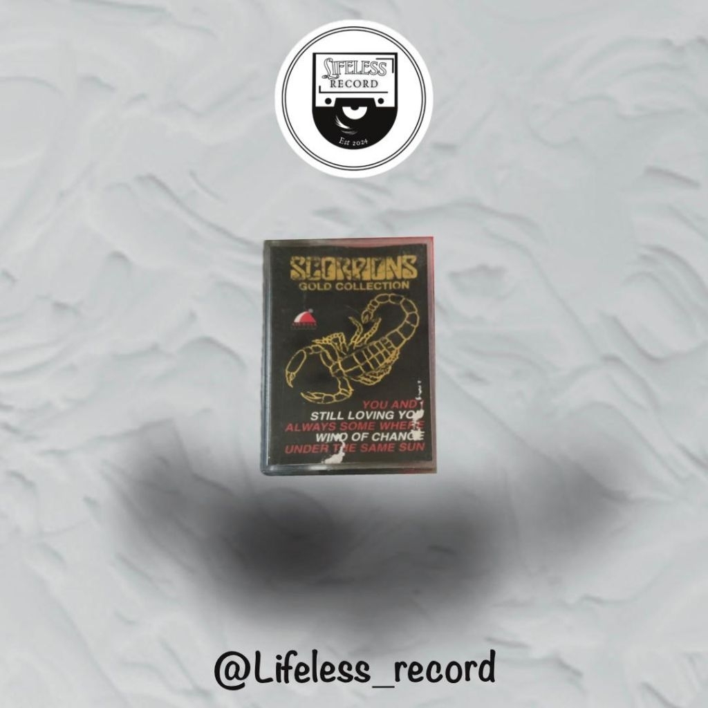 

kaset pita Scorpions gold collection