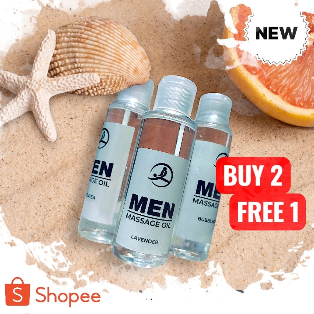 OIL MASSAGE AROMATIC UKURAN 100ML BOTOL FLIPTOP/MASSAGE OIL AROMATERAPI