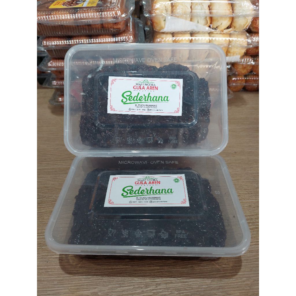 

Wajit Ngora Sederhana Wajit Cililin Ketan Hitam 500gram