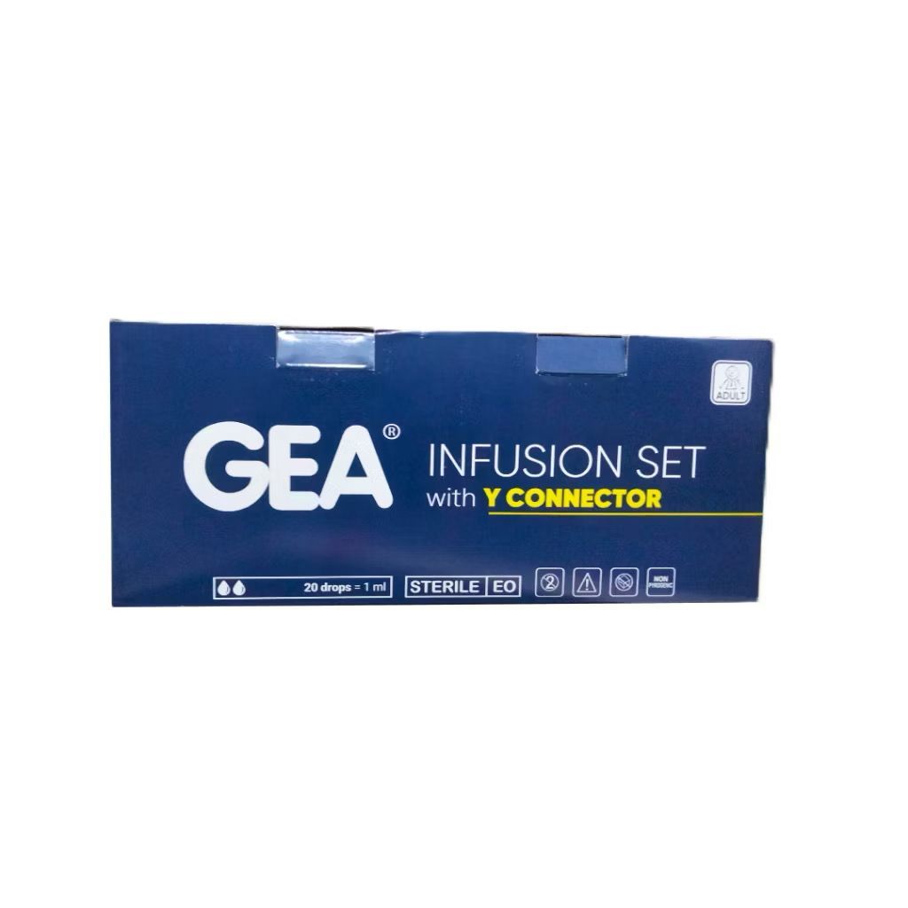 GEA - Infus Set Dewasa Type-Y / Selang Infus Dewasa Tipe Y Gea
