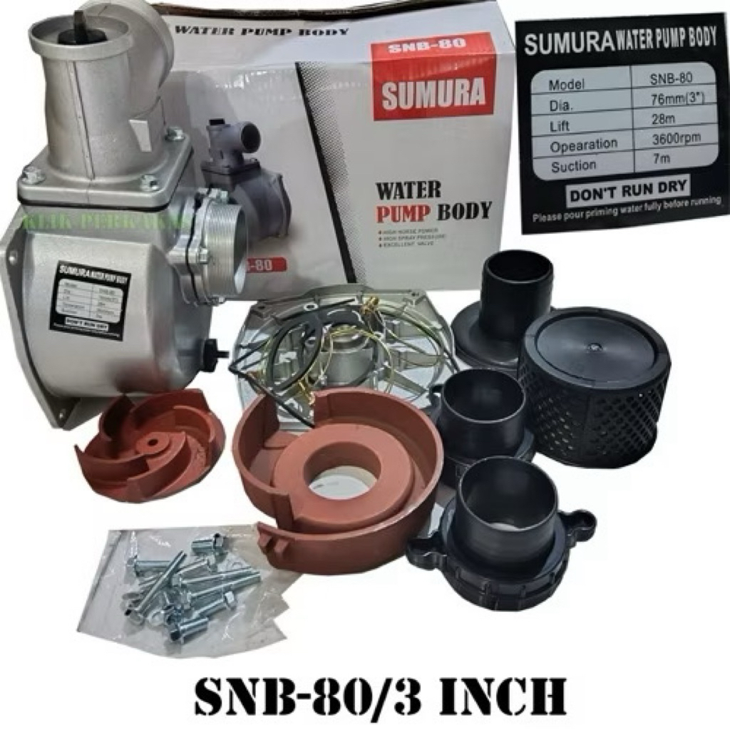 Water Pump Body Sumura SNB-80 3"