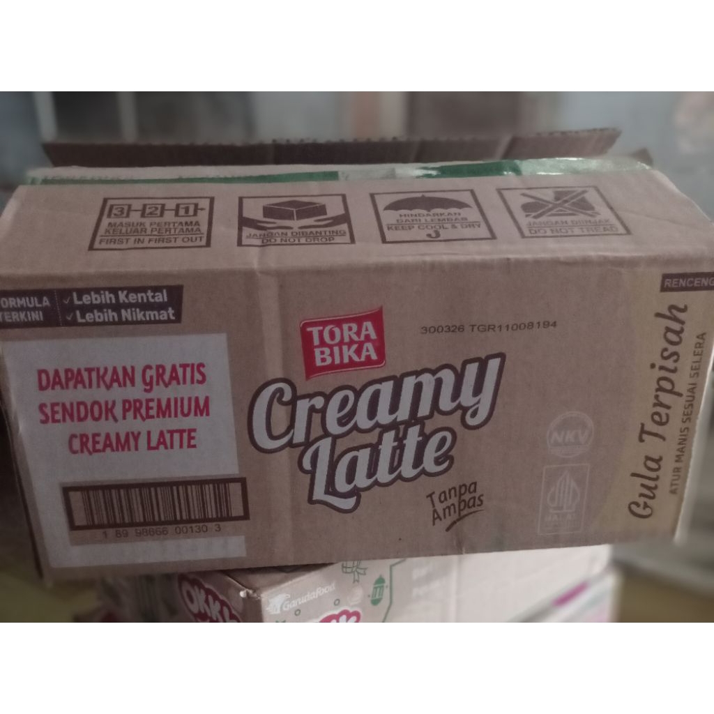 

Kardus bekas kopi Creamy late //kaedus packing//kardus pindahan