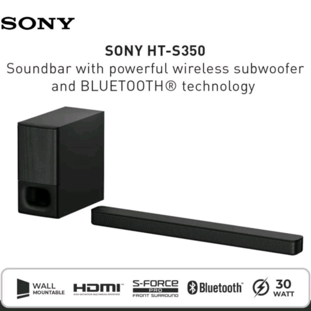 soundbar sony ht s350 wireless ( second 97% mulus )