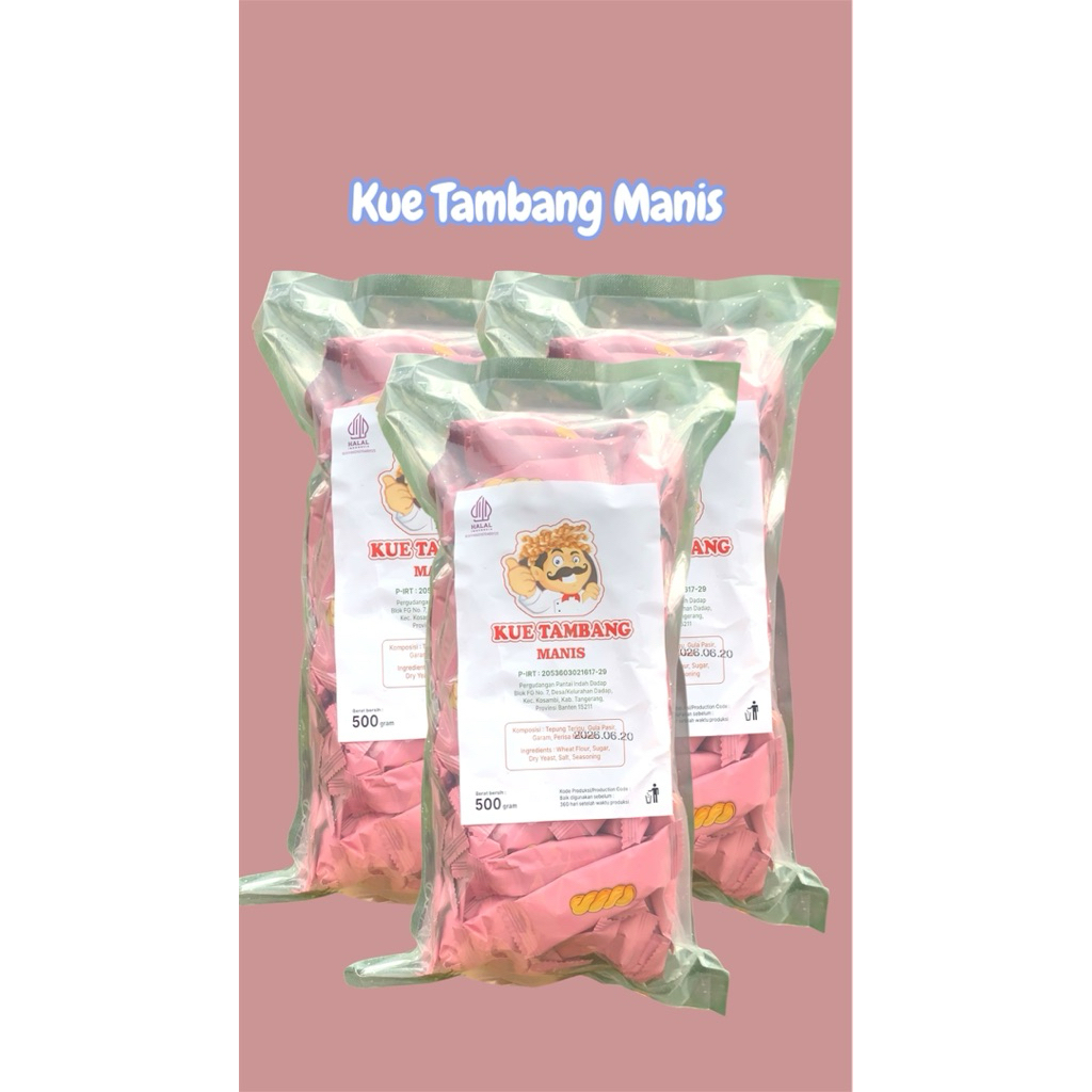 

KUE TAMBANG PEDAS/MANIS VIRAL 500Gram
