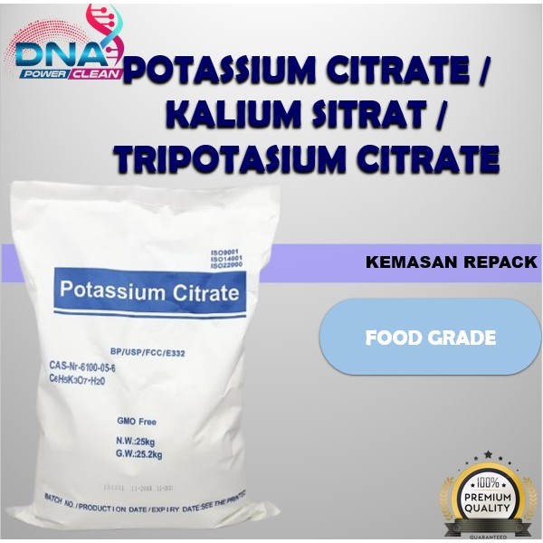 

Potassium Citrate / Kalium Sitrat / Tripotassium Citrate 1 Kg