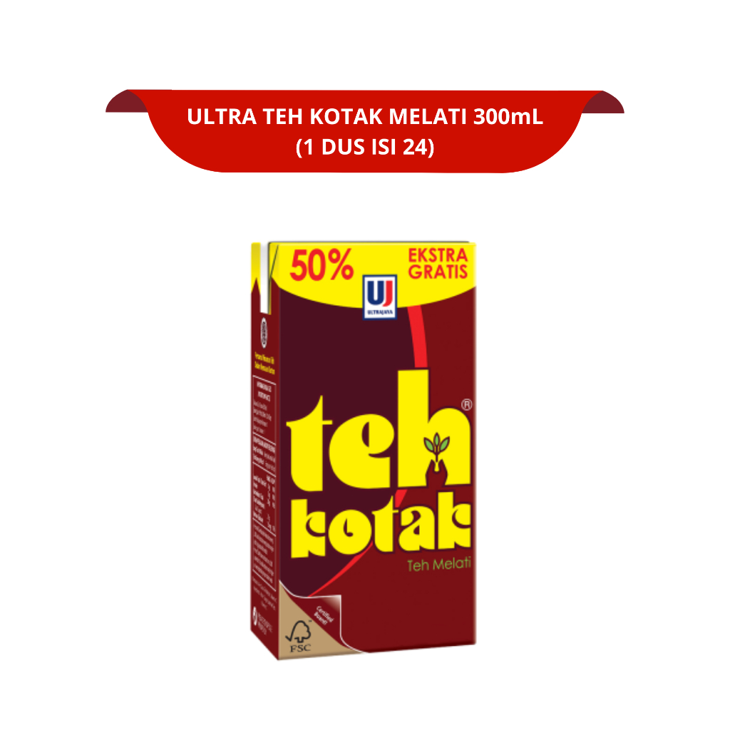 

[1 DUS ISI 24] TEH KOTAK MELATI JASMINE TEA APEL LEMON BLACKCURRANT 300mL