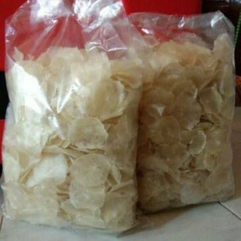 

emping garut mentah ori gradeA pilihan per500gr herbal banyak manfaat