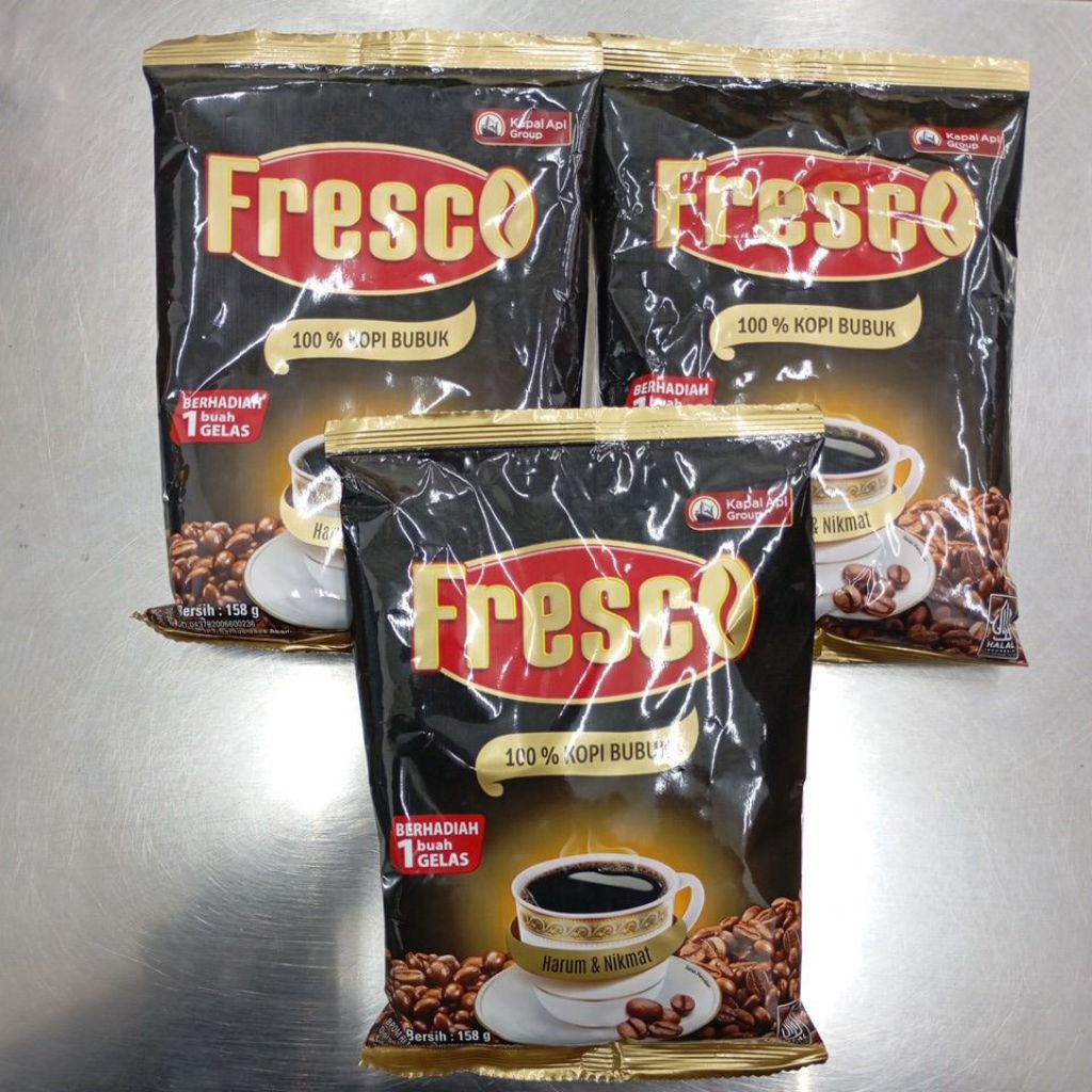 

Fresco 158gr gratis gelas cantik