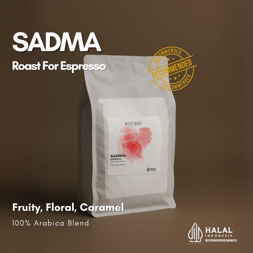 

Sadma Arabica Espresso Blend - Biji Kopi Blend Espresso Full Arabica