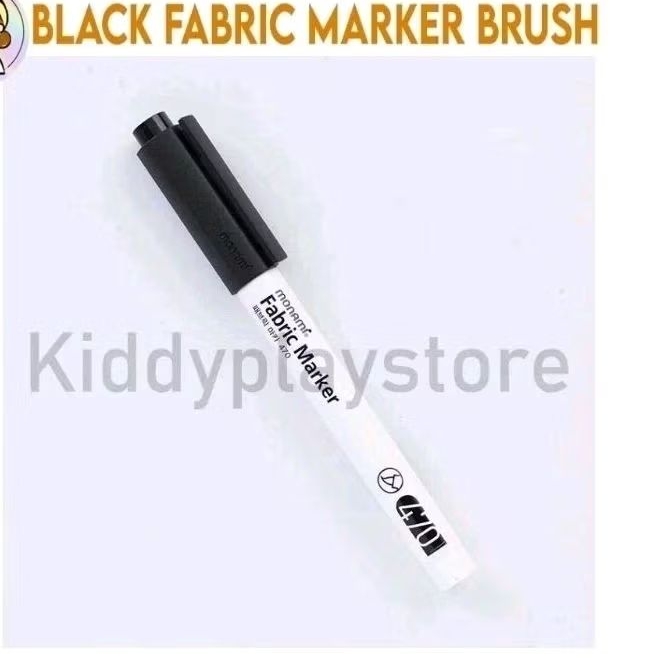 

spidol fabric Marker monami 470 hitam hemat lebay