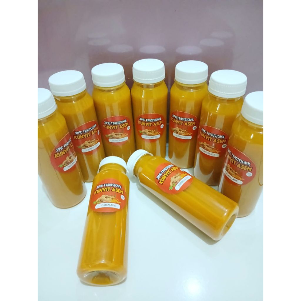 

Jamu Kunyit Asam Fresh Home made 250ml