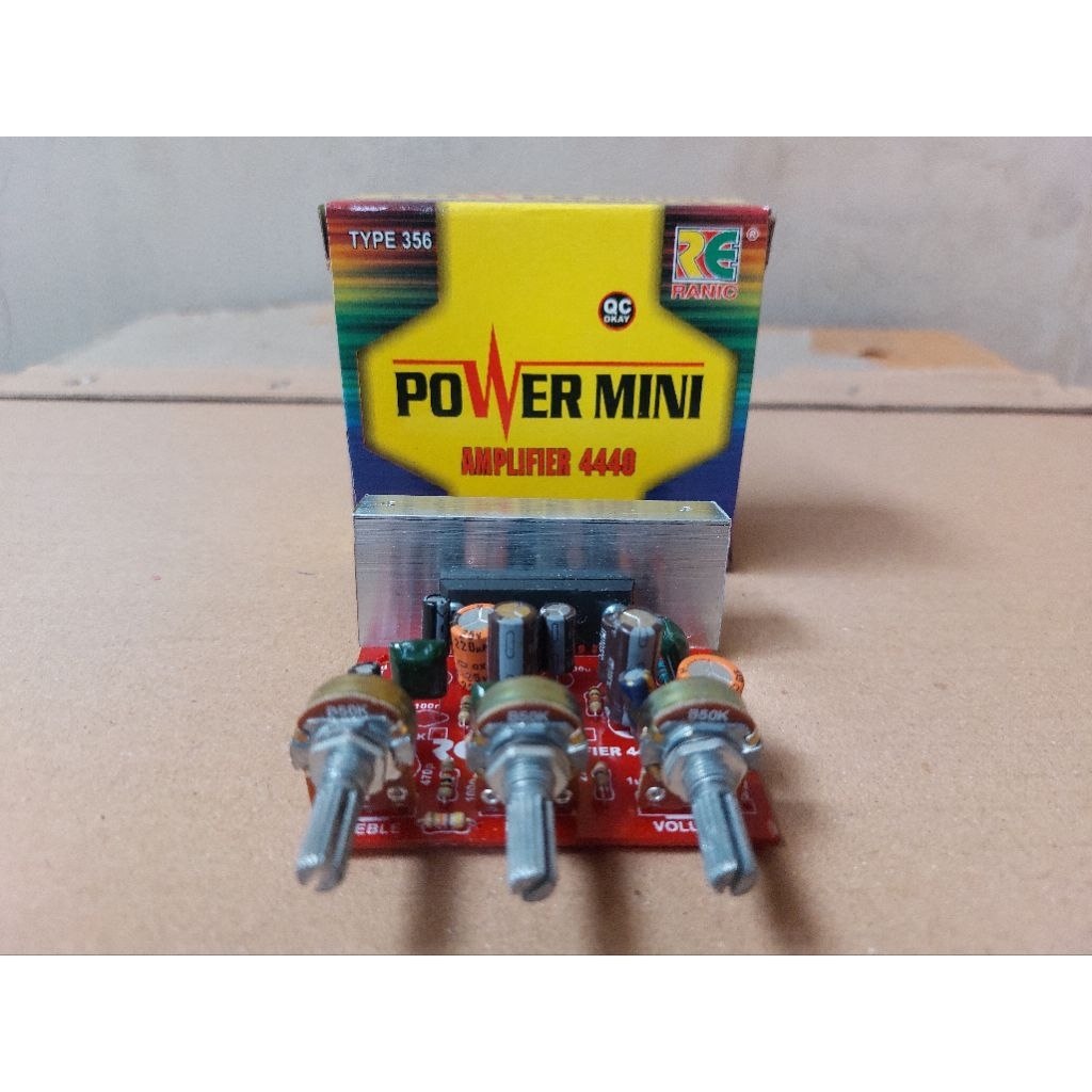 Kit Mini Amplifier LA4440 Mono BTL 12V