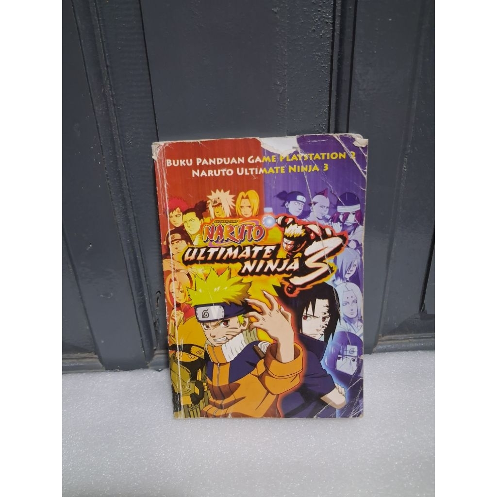 Buku Panduan Game Cheat Naruto Ultimate Ninja 3 Guide B. Indo PS2 (preloved)