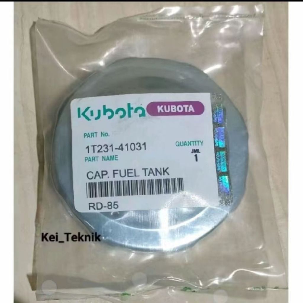 Tutup tangki kubota  rd85 diesel