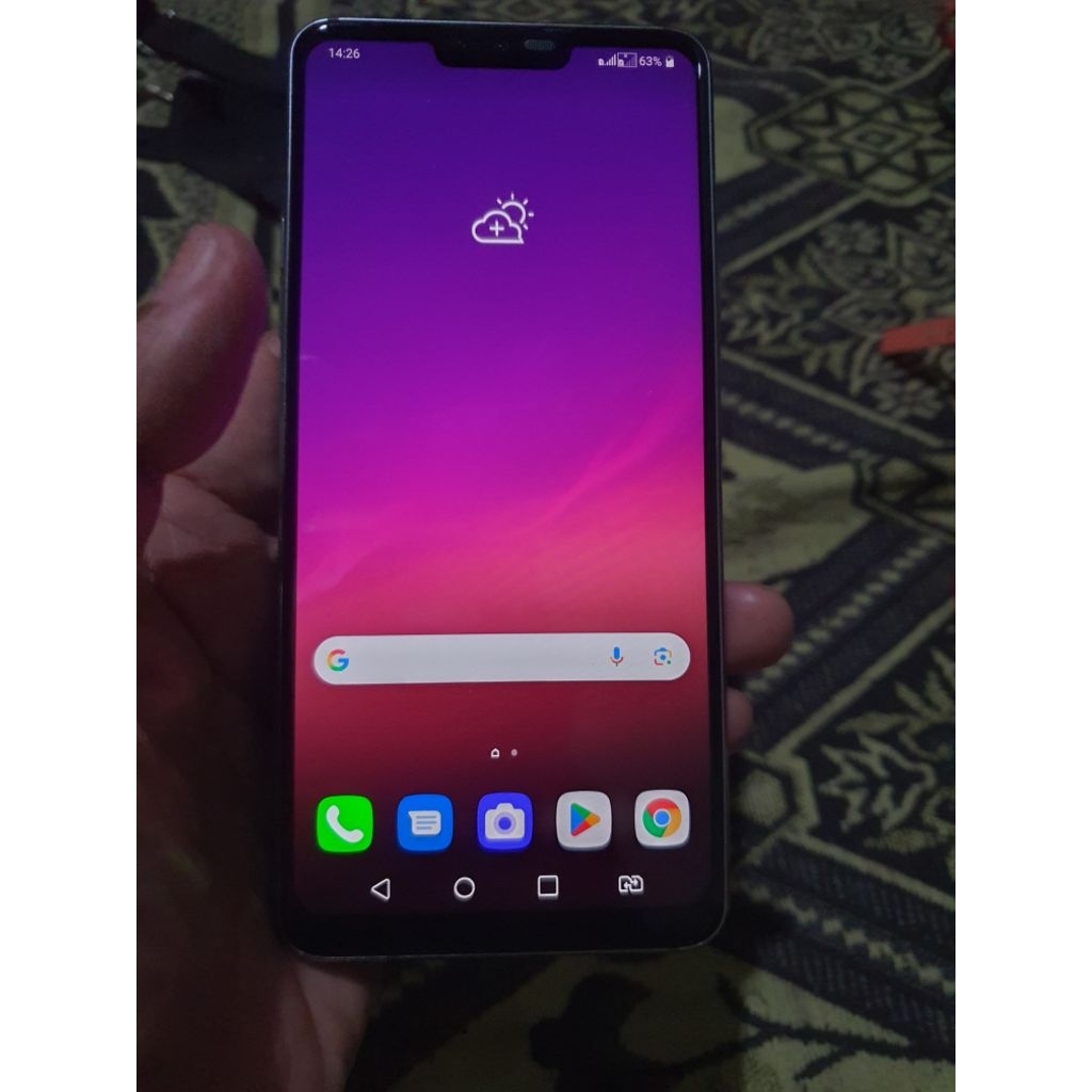 LG G7+ PLUS ThinQ ram 6/128 dualsim KEBLOKIR