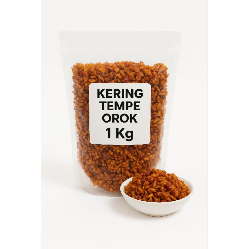 

Kering Tempe 1 Kg – Snack Lauk Hajatan / Aqiqah / Catering / Acara Besar