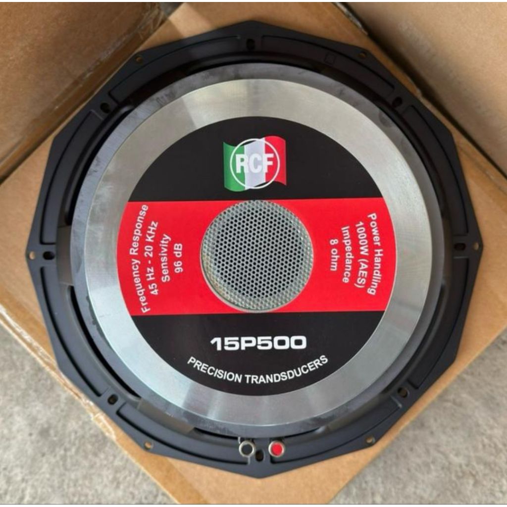 Komponen Speaker RCf 15P500 Power 1000 watt