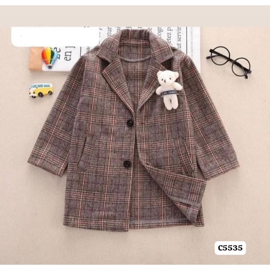 coat anak import free boneka