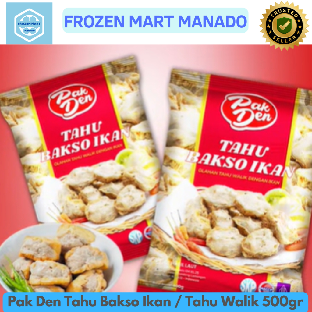 

Pak Den Tahu Bakso/Tahu Walik 500gr - Frozen Mart Manado (Frozen Food Manado)