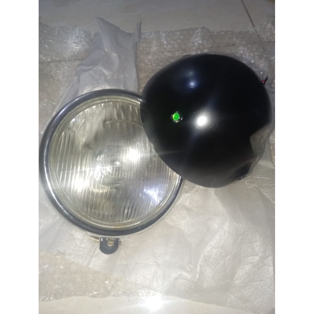 lampu depan headlamp subs honda xl xl125 cb cb100 cb125 cb200 twin nos
