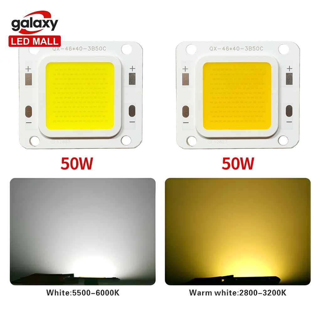 Papi Holly Mata Lampu Led Cob 50Watt Untuk Lampu Sorotpju Mtrix - Hpl Chip Cob 6000K/3000K +50W