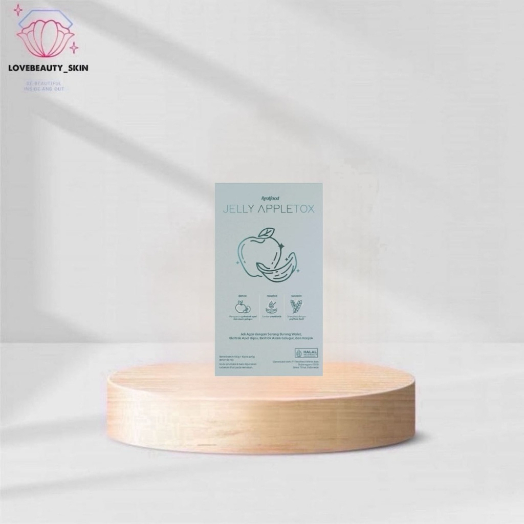 

[Isi 12pc] Realfood Cleanse Appletox Fat Blocker Jelly Sarang Burung Walet Tinggi Vitamin C dan Fiber