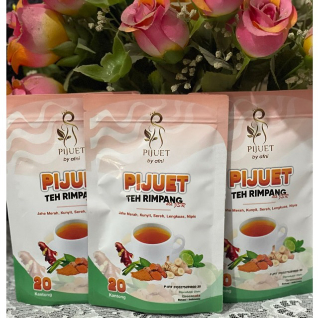 

PAKET HEMAT 3 TEH RIMPANG PIJUET BY AFNI | BPOM | HALAL