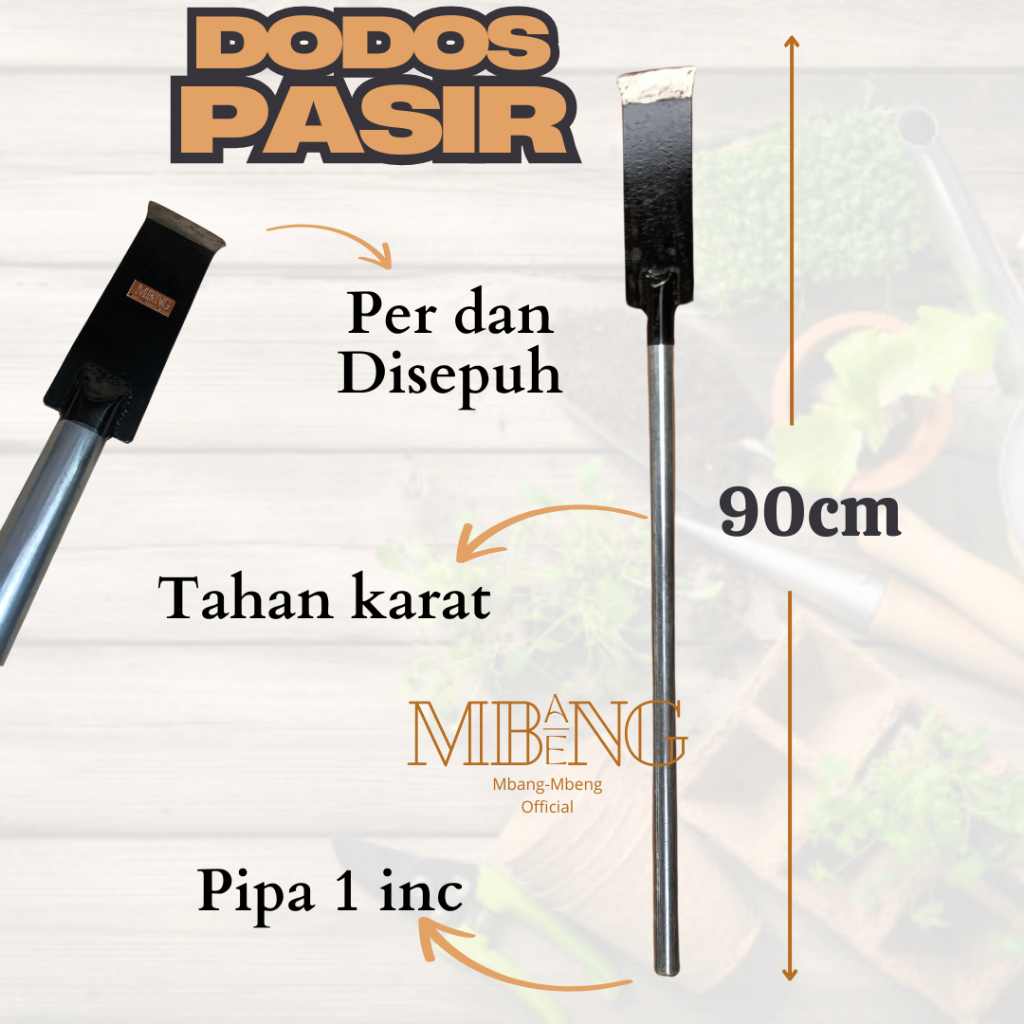 dodos 90cm PER ASLI / dodos tanah / linggis tanah / Dodos Pasir