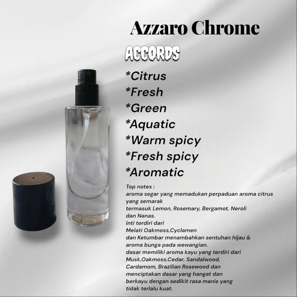PARFUM BIBIT ORIGINAL - AZZARO CHROME