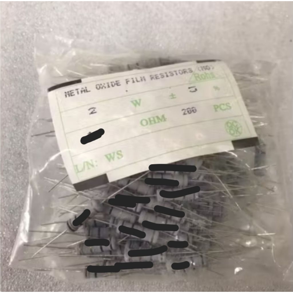 resistor R carbon film 56K 2W 56 K KILO OHM 2watt 2 w watt WAT 2WAT