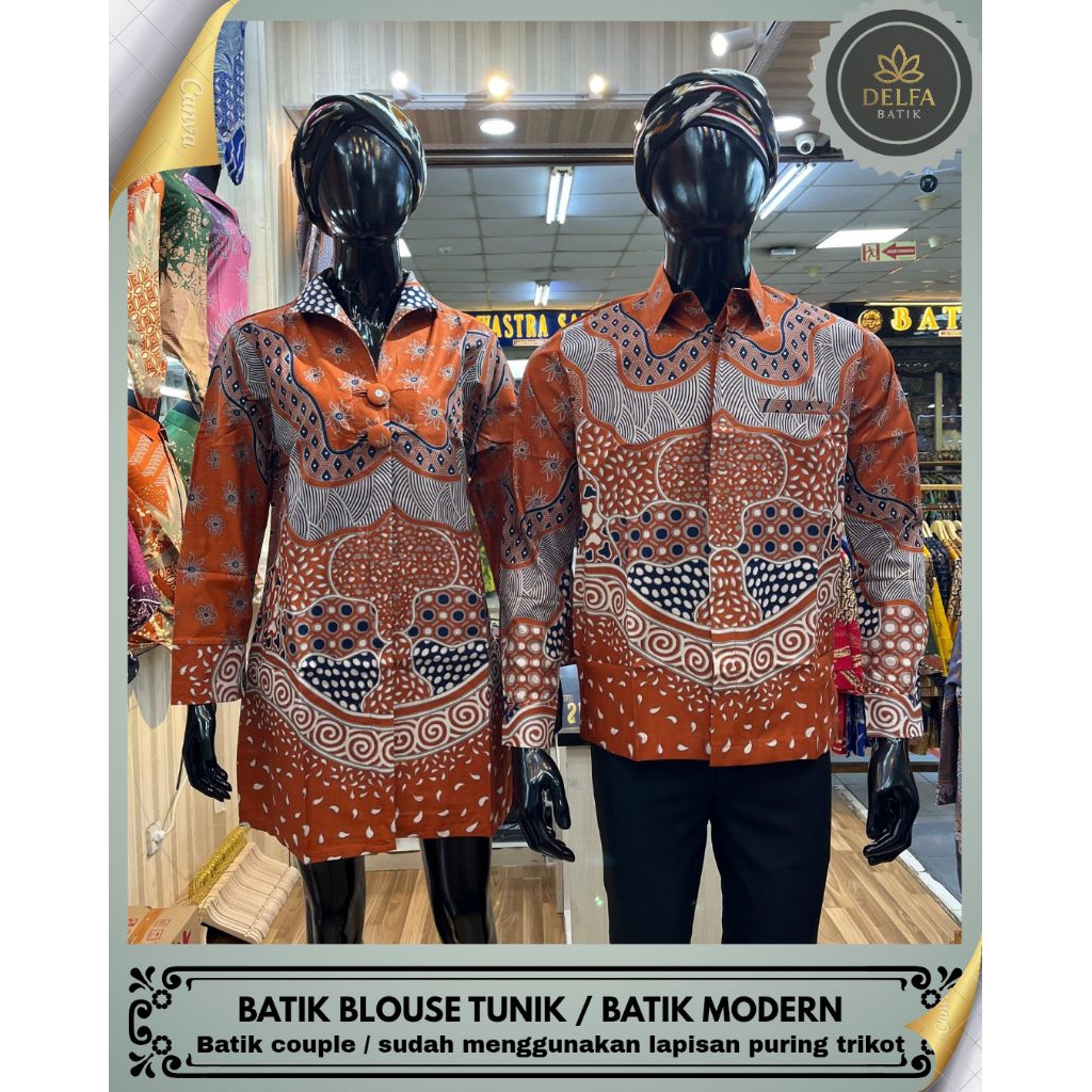 batik wanita blouse | batik pria | batik set couple lengan panjang | batik premium