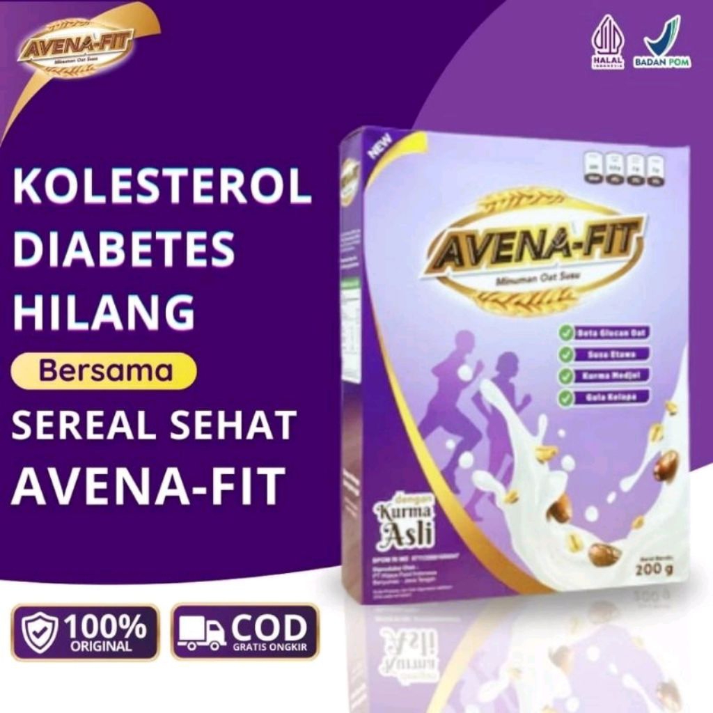 

TERBARU - Avenafit Menu Sarapan Sehat Menjaga Kesehatan Jantung, Menurunkan Kolesterol & Mencegah Stroke Asli Original BPOM