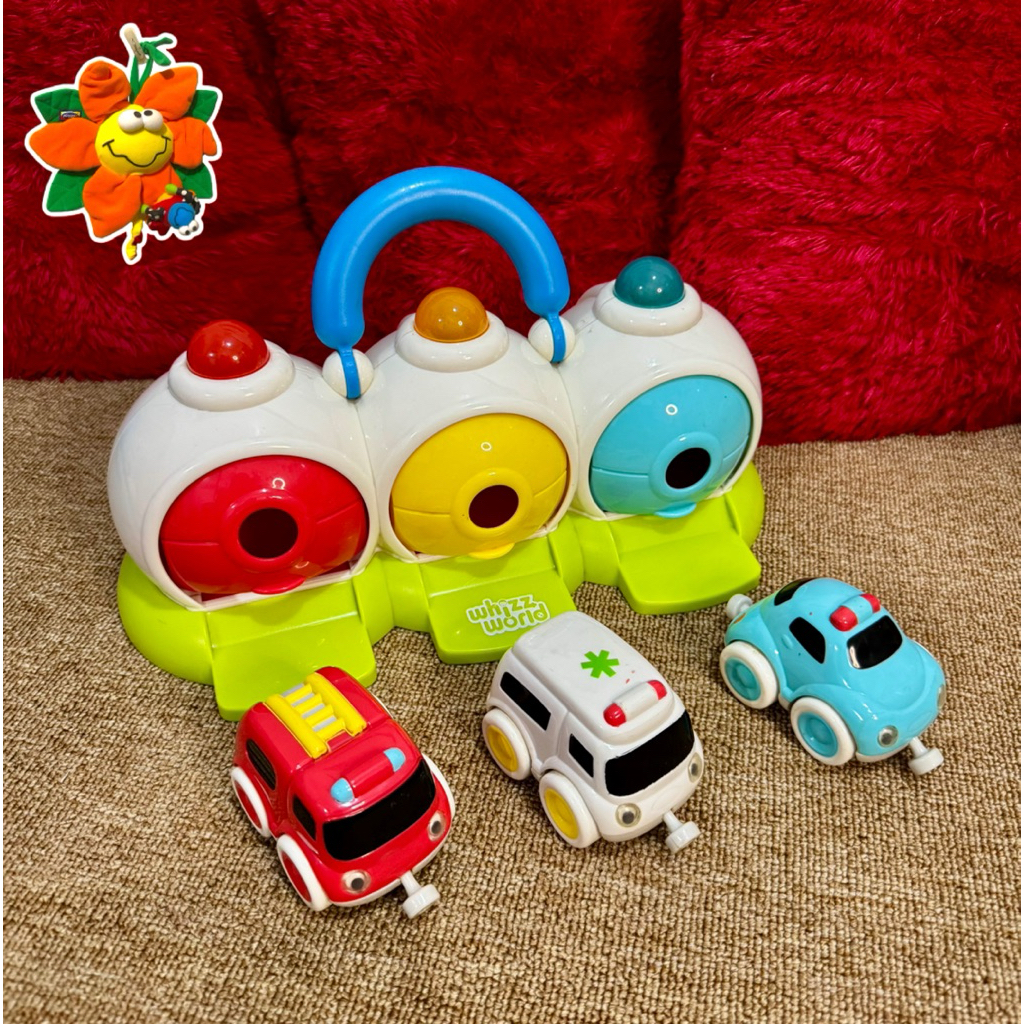 Mainan ELC Whizz World lights and sounds emergency centre (Like New) - elc garasi pl