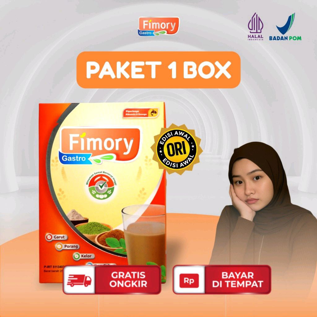 

Promo 1 Box Fimory Gastro 5X Ampuh Atasi Asam Lambung Gerd Dan Maag Terbuat Dari Umbi Garut - Produk Original BPOM