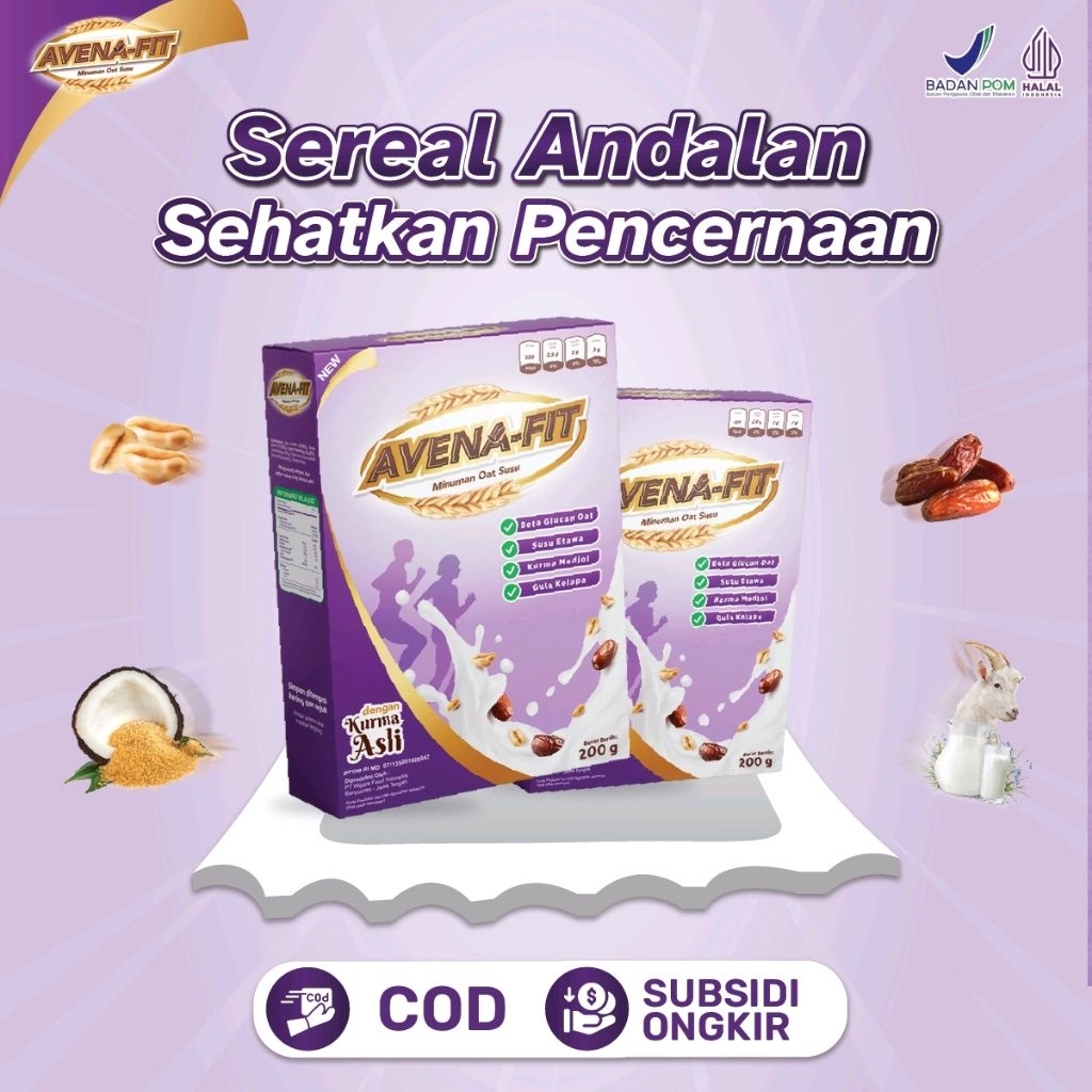 

Avenafit - Inovasi Minuman Tinggi Protein Bantu Sehatkan Sistem Pencernaan Normalkan Kadar Kolesterol