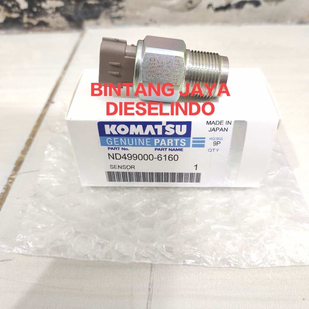 ND499000-6160 Sensor Commonrail D155AX HM350 PC400 SENSOR KOMATSU