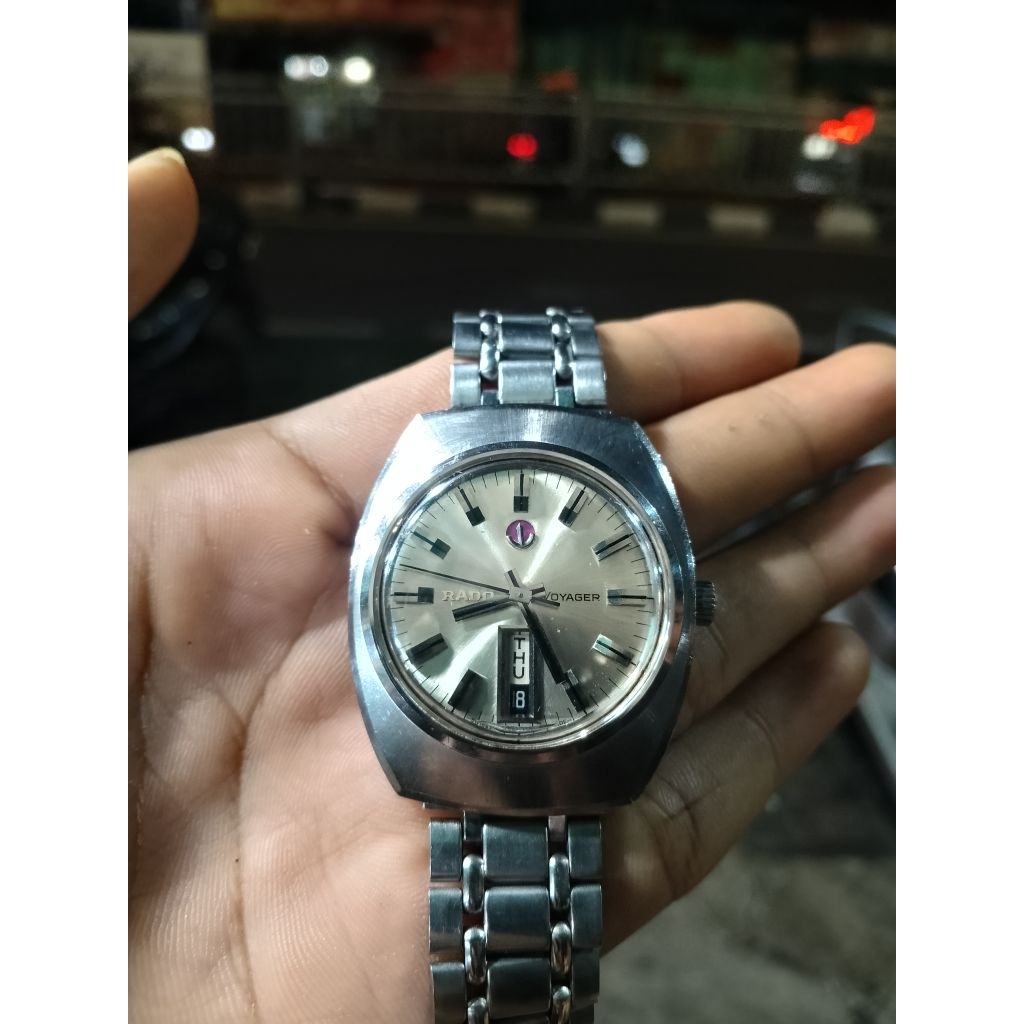 Jam Tangan Vintage Rado Voyager