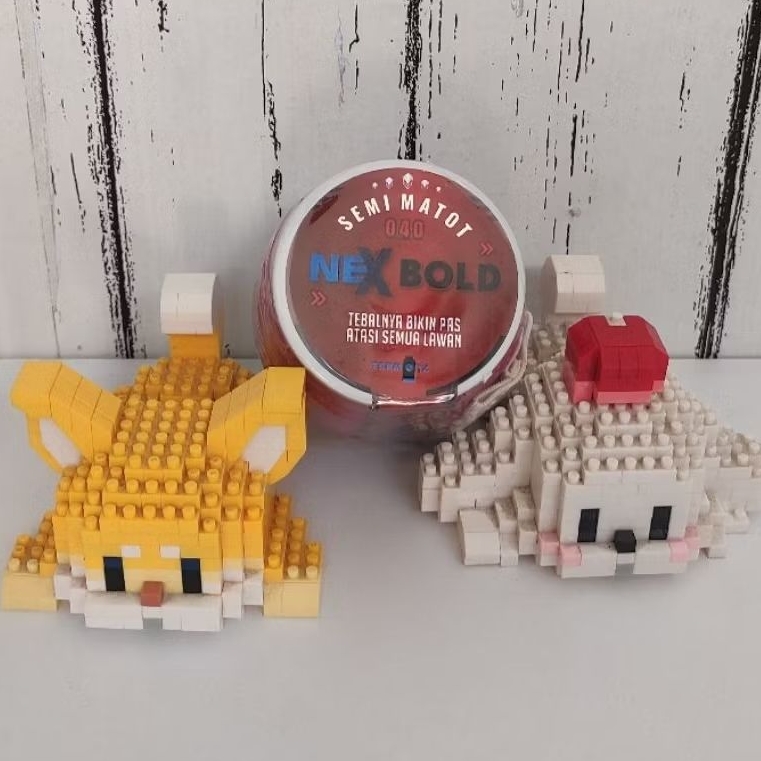 gelasan nex bold size 0,40 warna merah semi matot by termoz