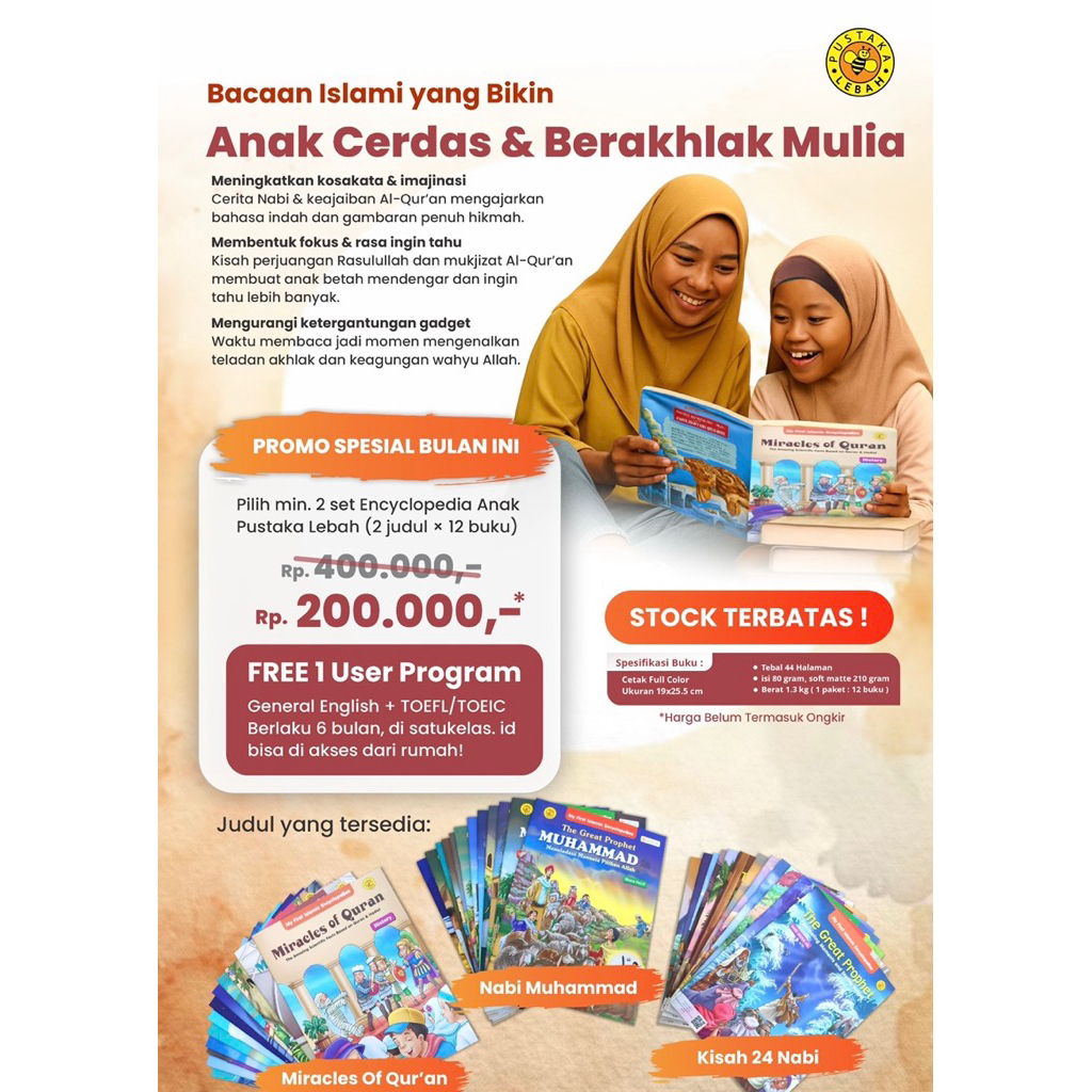 

Buku pembelajaran dan hiburan untuk anak